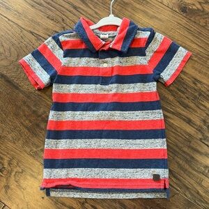 Janie and Jack striped polo shirt 4